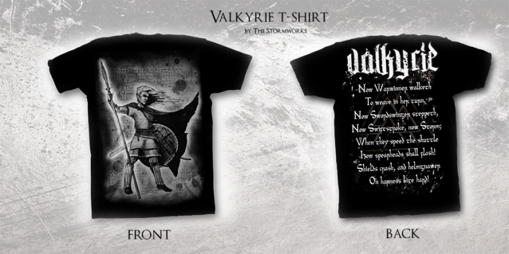Valkyrie T-Shirt by The Stormworks